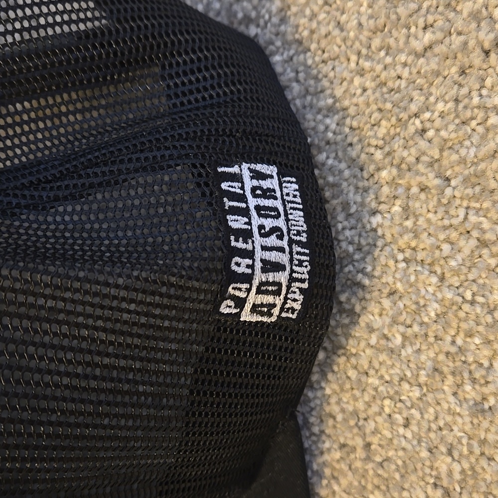 Adjustable Black Baseball Hat "Gin&Juice By DRE And SNOOP" - Picture 2 of 4